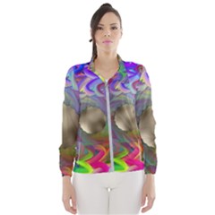 Rainbow Plasma Neon Women s Windbreaker