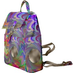 Rainbow Plasma Neon Buckle Everyday Backpack by HermanTelo