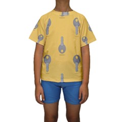 Key Kids  Short Sleeve Swimwear