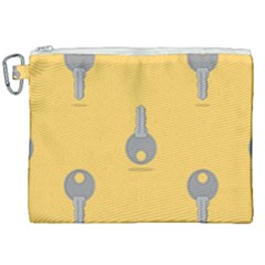 Key Canvas Cosmetic Bag (xxl) by HermanTelo