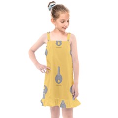 Key Kids  Overall Dress by HermanTelo