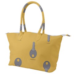 Key Canvas Shoulder Bag