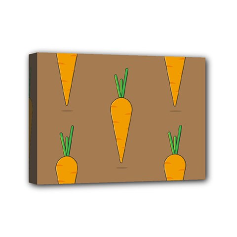 Healthy Fresh Carrot Mini Canvas 7  X 5  (stretched)