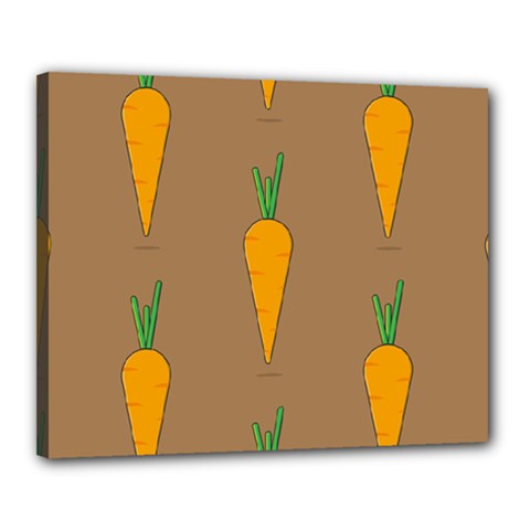 Healthy Fresh Carrot Canvas 20  X 16  (stretched)