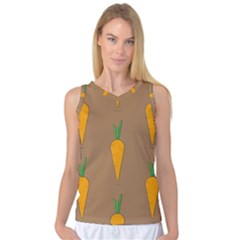 Healthy Fresh Carrot Women s Basketball Tank Top