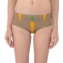 Healthy Fresh Carrot Mid-waist Bikini Bottoms