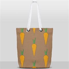 Healthy Fresh Carrot Full Print Rope Handle Tote (small) by HermanTelo