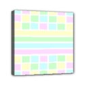 Geometric Pastel Mini Canvas 6  x 6  (Stretched) View1