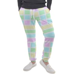 Geometric Pastel Men s Jogger Sweatpants by Bajindul