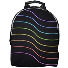 Wallpaper Background Colors Neon Mini Full Print Backpack by Bajindul