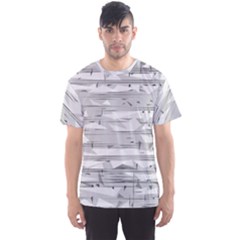 Confetti Music Art Modern Men s Sports Mesh Tee