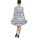 Confetti Music Art Modern Ruffle Dress View2