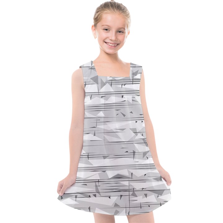 Confetti Music Art Modern Kids  Cross Back Dress