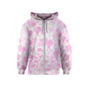 Valentine Background Hearts Kids  Zipper Hoodie View1