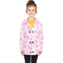 Valentine Background Hearts Kids  Double Breasted Button Coat View1