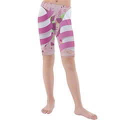 Easter Egg Kids  Mid Length Swim Shorts by Bajindul