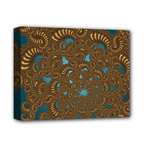 Fractal Abstract Deluxe Canvas 14  X 11  (stretched) by Bajindul