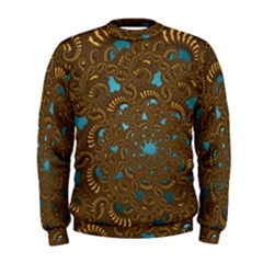 Fractal Abstract Men s Sweatshirt by Bajindul