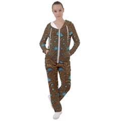 Fractal Abstract Women s Tracksuit by Bajindul