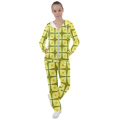 Background Pattern Gold Women s Tracksuit by Bajindul