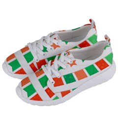 Christmas Bunting Banners Tasse Women s Lightweight Sports Shoes by Bajindul