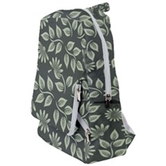 Flowers Pattern Spring Green Travelers  Backpack by Bajindul