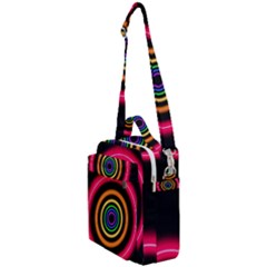 Neon Light Abstract Crossbody Day Bag