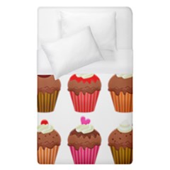 Chocolate Cake Muffin Duvet Cover (single Size) by Bajindul