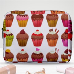 Chocolate Cake Muffin Make Up Pouch (large) by Bajindul