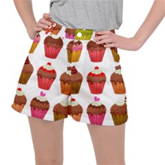 Chocolate Cake Muffin Ripstop Shorts by Bajindul