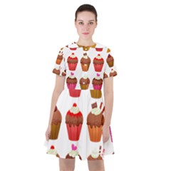 Chocolate Cake Muffin Sailor Dress by Bajindul