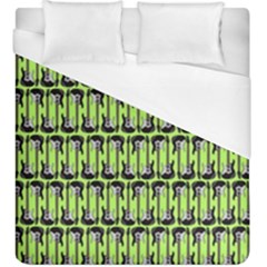 Guitars Musical Instruments Duvet Cover (king Size) by Bajindul