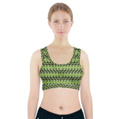 Guitars Musical Instruments Sports Bra With Pocket by Bajindul