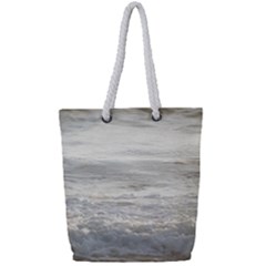 Pacific Ocean Full Print Rope Handle Tote (small) by brightandfancy