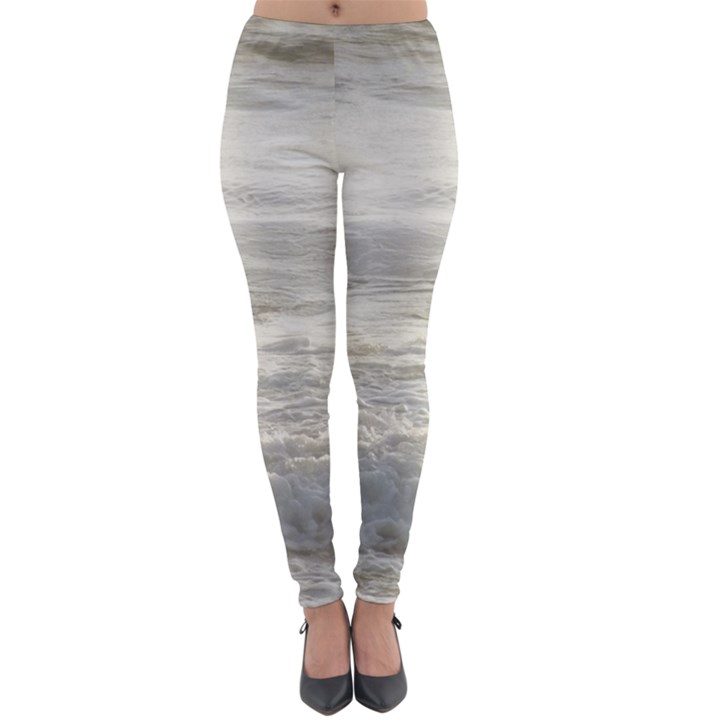 Pacific Ocean Lightweight Velour Leggings