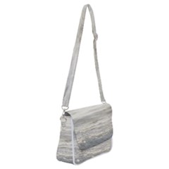 Pacific Ocean Shoulder Bag With Back Zipper