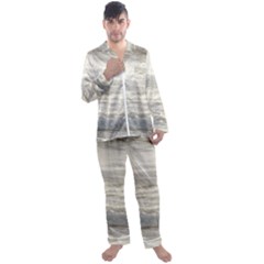 Pacific Ocean Men s Satin Pajamas Long Pants Set