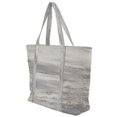 Pacific Ocean Zip Up Canvas Bag