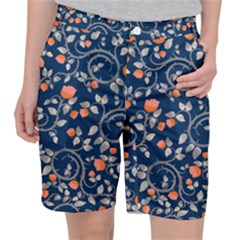 Midnight Florals Pocket Shorts