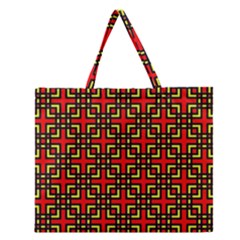 Rby-2-8 Zipper Large Tote Bag by ArtworkByPatrick