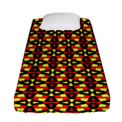 Rby-2-9 Fitted Sheet (single Size) by ArtworkByPatrick