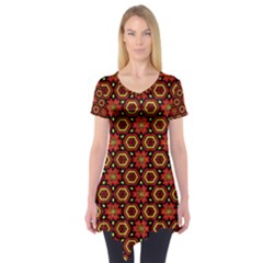 Rby-3-1 Short Sleeve Tunic  by ArtworkByPatrick