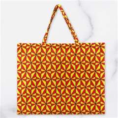 Rby-3-2 Zipper Large Tote Bag by ArtworkByPatrick