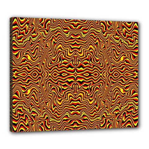 Rby-3-3 Canvas 24  X 20  (stretched) by ArtworkByPatrick