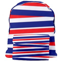 Patriotic Ribbons Giant Full Print Backpack by Mariart