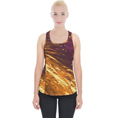 Lines Curlicue Fantasy Colorful Piece Up Tank Top by Bajindul