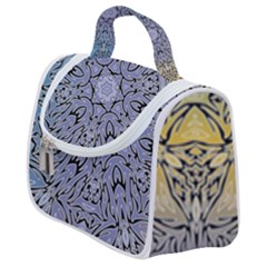 Mosaic Pattern Satchel Handbag