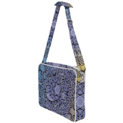 Mosaic Pattern Cross Body Office Bag