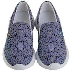 Mosaic Pattern Kids  Lightweight Slip Ons by Bajindul