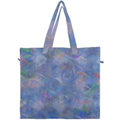 Abstract Triangles Geometric Canvas Travel Bag by Bajindul